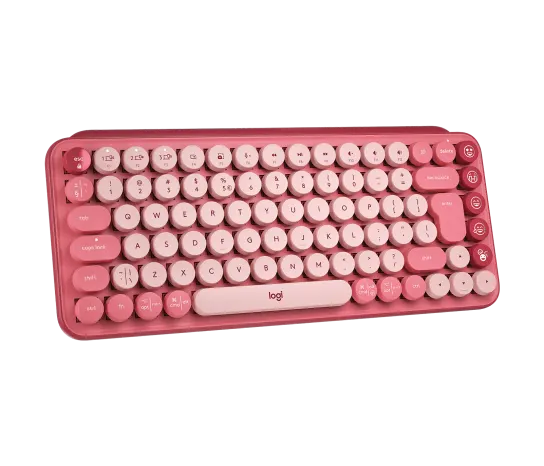 Logitech POP Keys Wireless Mechanical Keyboard with Emoji Keys
