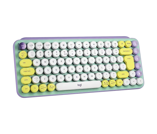 Logitech POP Keys Wireless Mechanical Keyboard with Emoji Keys