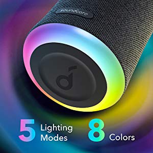 Soundcore Flare Mini 10W Bluetooth Speaker – 360° Sound & LED Light Show