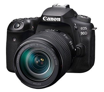 CANON EOS 90D DSLR Camera with EF-S 18-135mm f/3.5-5.6 IS USM Lens