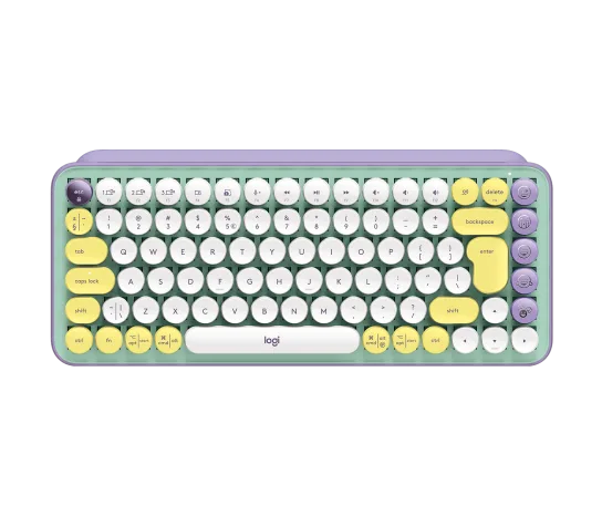 Logitech POP Keys Wireless Mechanical Keyboard with Emoji Keys