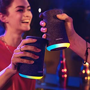 Soundcore Flare Mini 10W Bluetooth Speaker – 360° Sound & LED Light Show