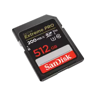 SanDisk Extreme PRO SDHC/SDXC UHS-I 512GB 200MB/s