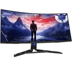 Lenovo Legion R34w-30 34" WQHD Ultrawide Curved Gaming Monitor (180Hz, Raven Black)