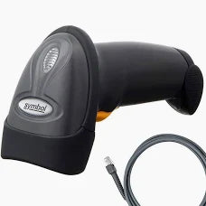Zebra Symbol LS2208 1D Handheld Laser Barcode Scanner (Black)